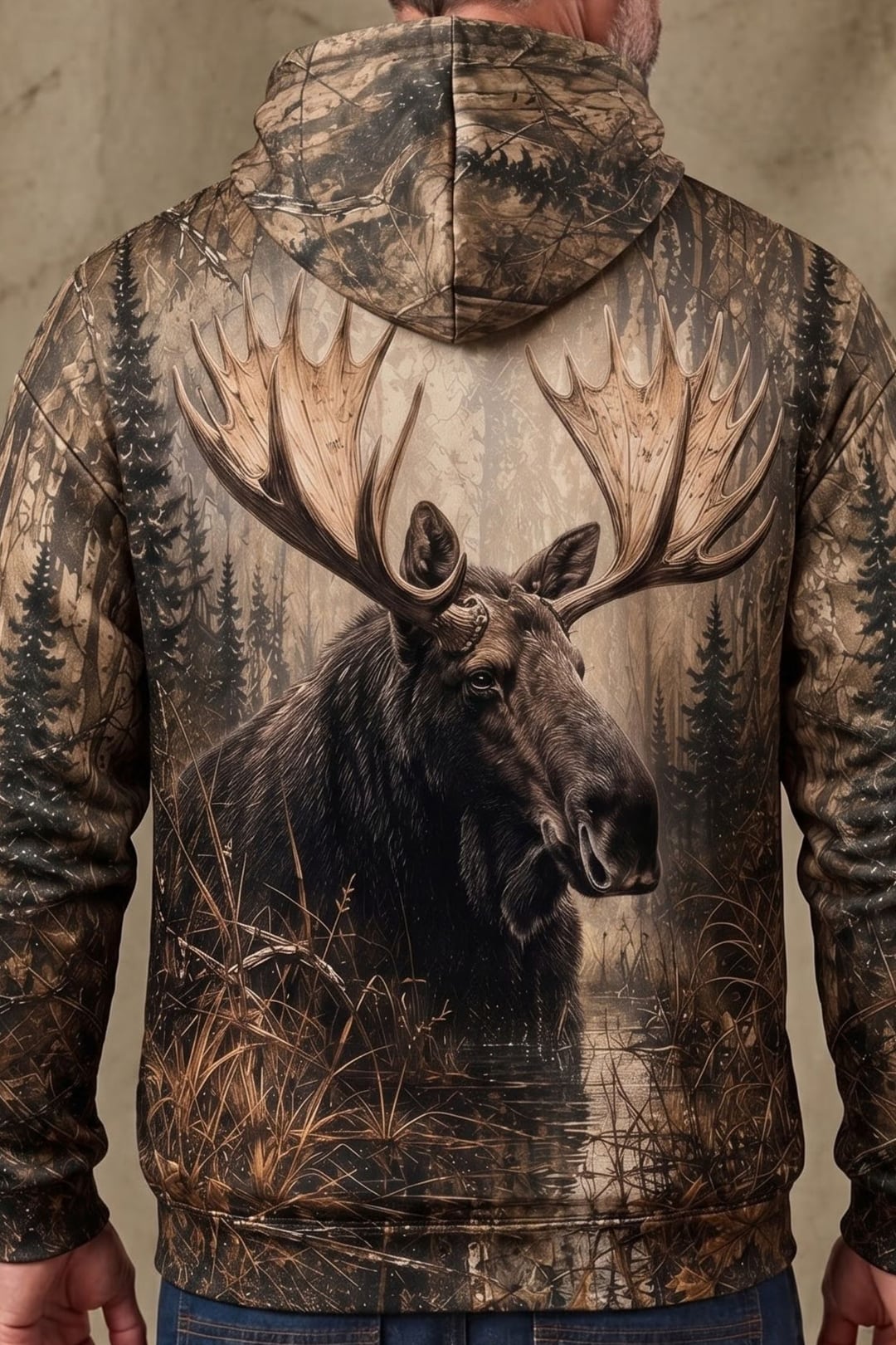 Performance Fleece-Lined Hoodie - Timberland Moose Monarch image 4