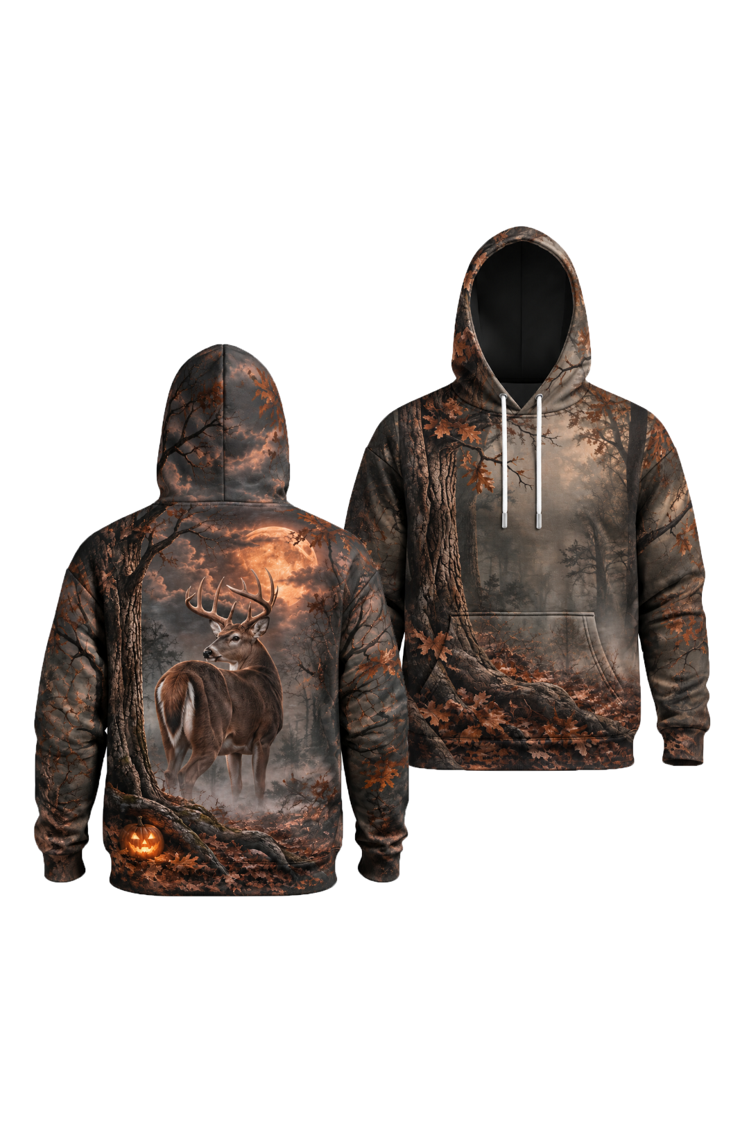 Performance Fleece-Lined Hoodie - Hollow Antler image 1