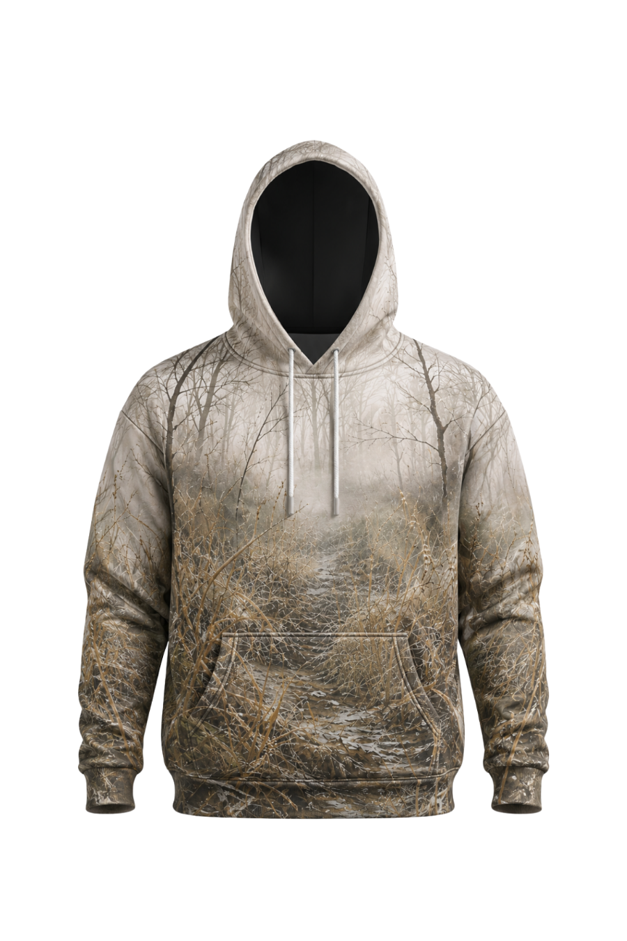 Performance Fleece-Lined Hoodie – Frost Meadow Whitetail image 6