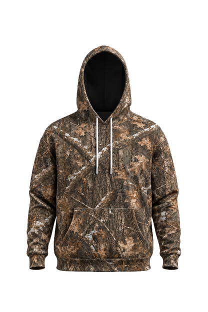 Performance Fleece-Lined Hoodie – Golden Sunrise Whitetail image 3