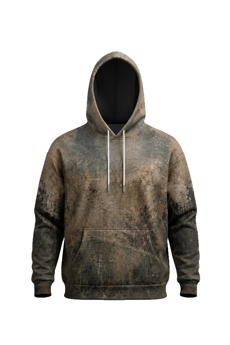 Performance Fleece-Lined Hoodie - Weathered Pine Whitetail image 6