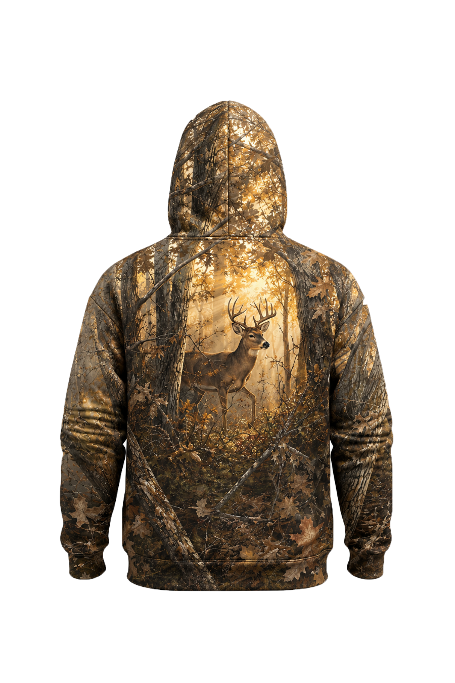 Performance Fleece-Lined Hoodie _–_ Autumn Amber Whitetail image 5