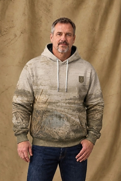 Performance Fleece-Lined Hoodie _–_ Marsh Mallard Takeoff image 3