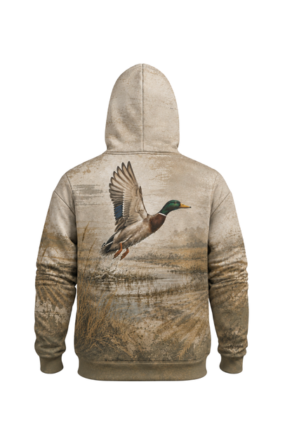 Performance Fleece-Lined Hoodie _–_ Marsh Mallard Takeoff image 5