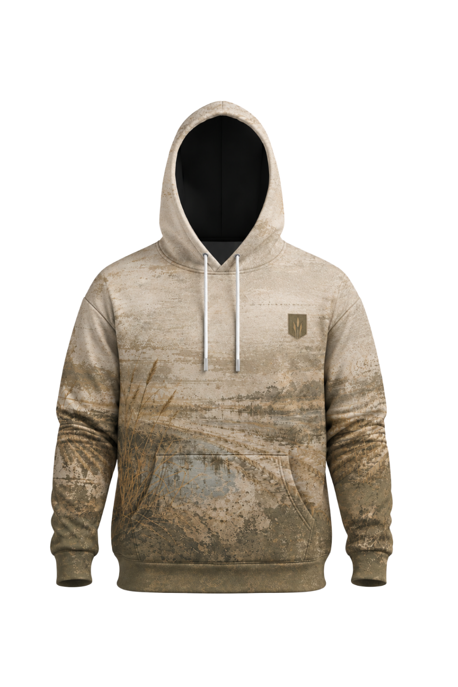 Performance Fleece-Lined Hoodie _–_ Marsh Mallard Takeoff image 6