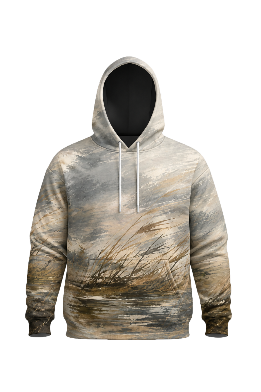 Performance Fleece-Lined Hoodie – Misty Marsh Mallard Pair image 6