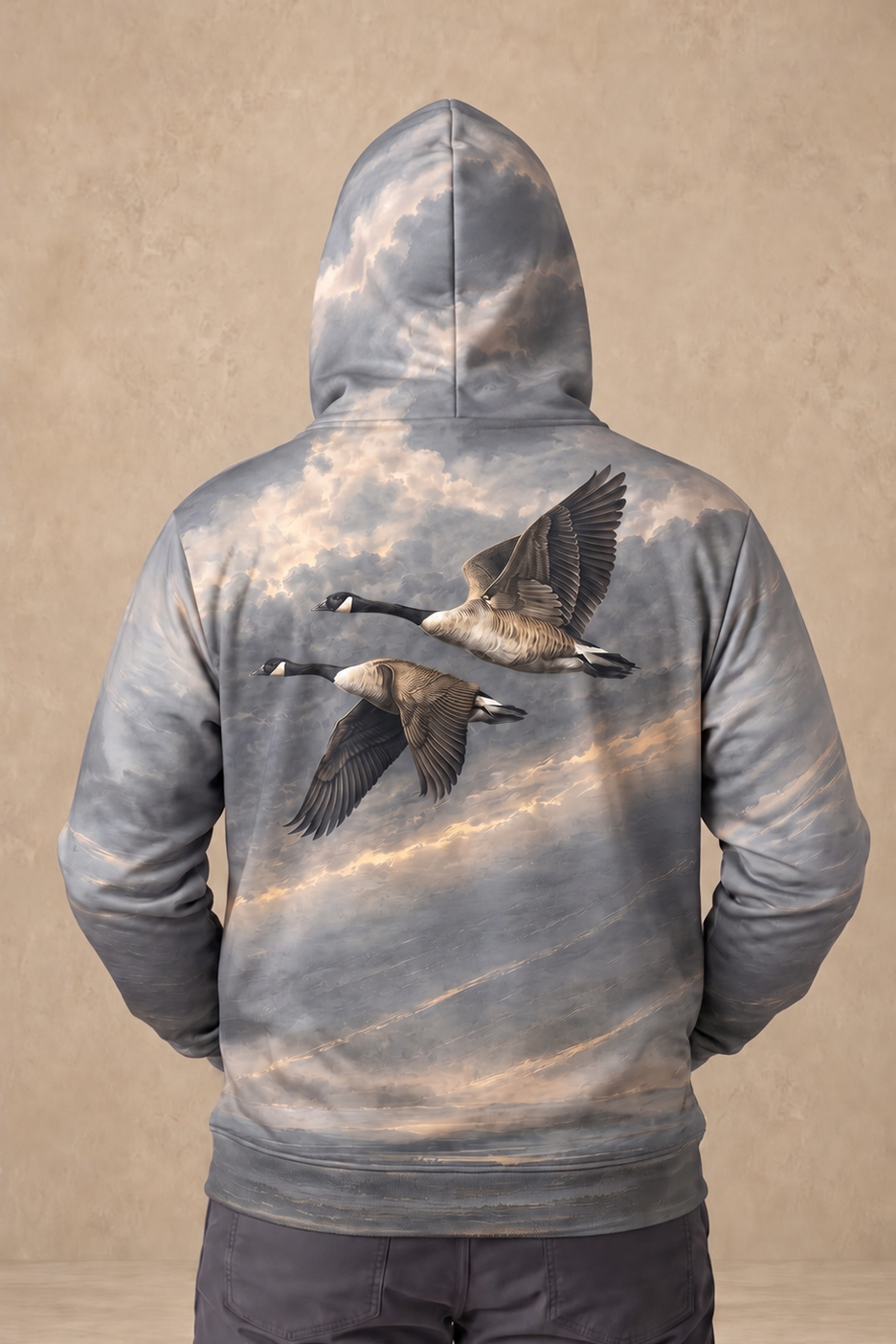 Performance Fleece-Lined Hoodie _–_ Overcast Canada Goose Migration image 2