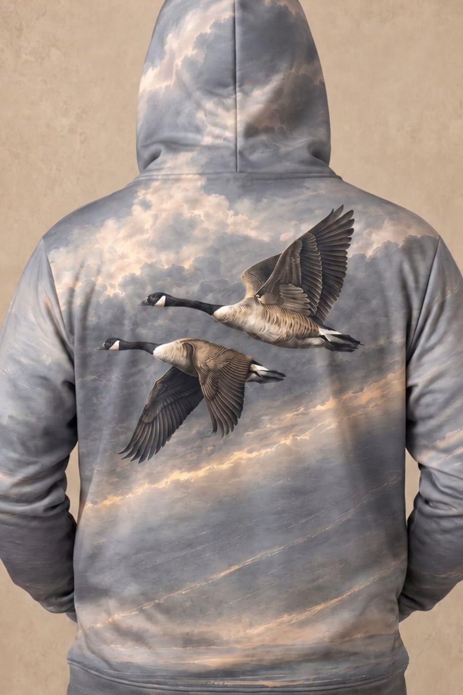 Performance Fleece-Lined Hoodie _–_ Overcast Canada Goose Migration image 4