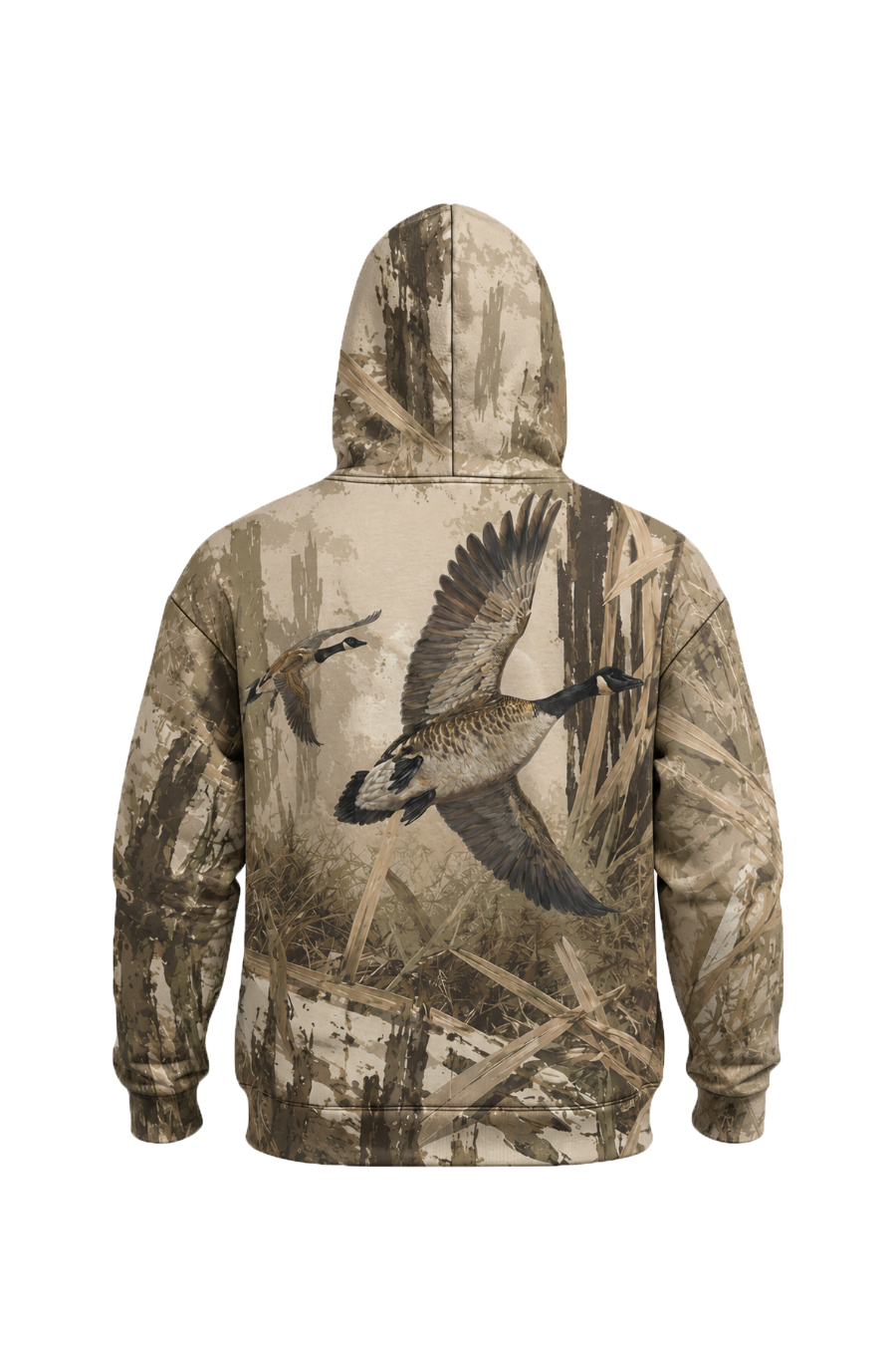 Performance Fleece-Lined Hoodie _–_ Timber Marsh Goose Ascent image 5