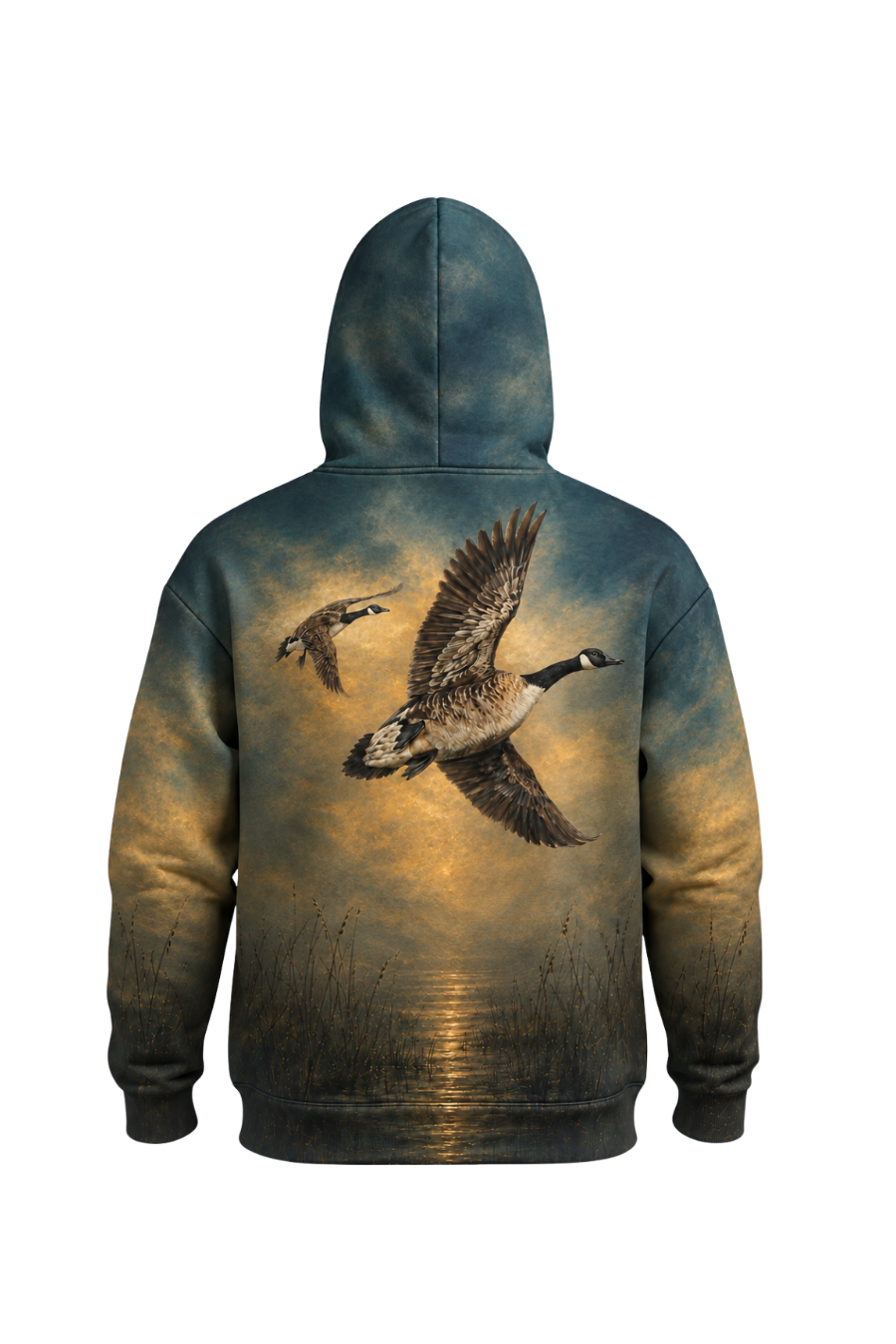 Performance Fleece-Lined Hoodie _–_ Golden Dusk Goose Flight image 5
