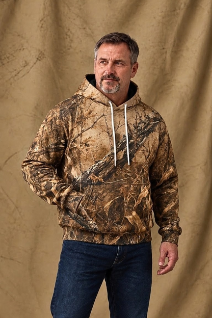 Performance Fleece-Lined Hoodie _–_ Autumn Pheasant Flight image 3