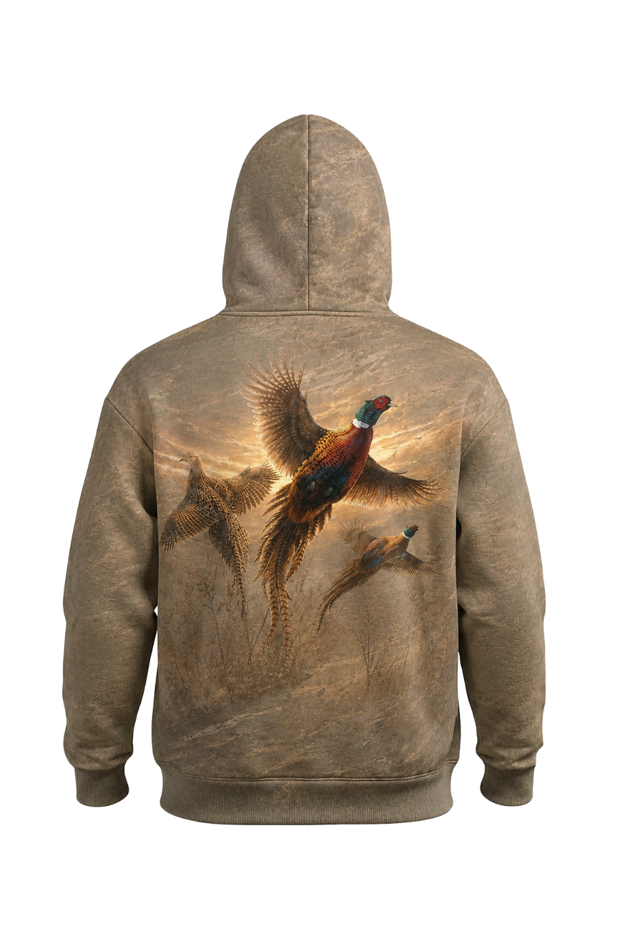 Performance Fleece-Lined Hoodie - Golden Pheasant Flush image 5