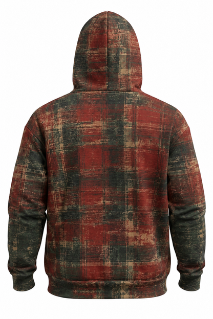 Performance Fleece-Lined Hoodie - Christmas Trout Yuletide image 5