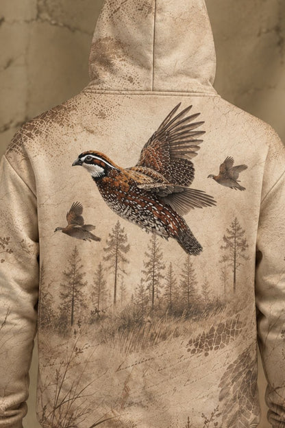 Performance Fleece-Lined Hoodie – Prairie Quail Vintage Flush image 4