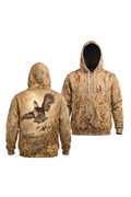 Performance Fleece-Lined Hoodie _–_ Golden Grassland Quail Soar image 1