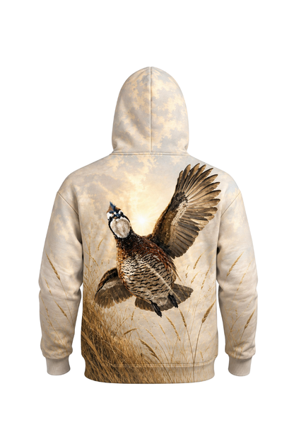 Performance Fleece-Lined Hoodie - Sunburst Wheat Quail Rise image 5