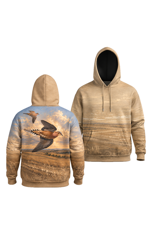 Performance Fleece-Lined Hoodie _–_ Horizon Dove Skyward image 1