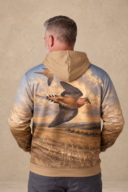 Performance Fleece-Lined Hoodie _–_ Horizon Dove Skyward image 2