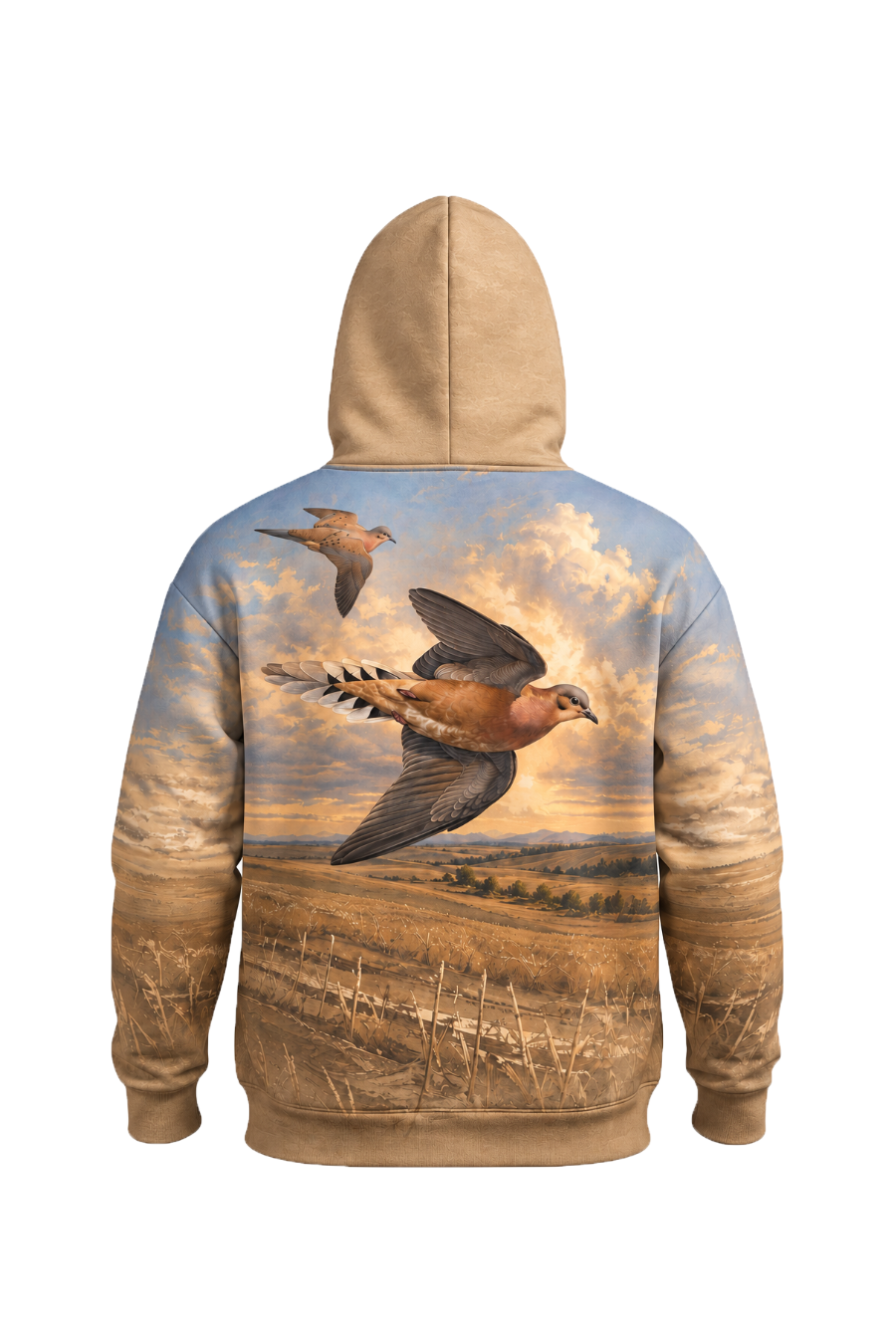 Performance Fleece-Lined Hoodie _–_ Horizon Dove Skyward image 5