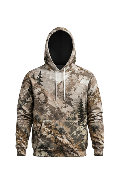 Performance Fleece-Lined Hoodie – Alpine Elk Monarch image 6