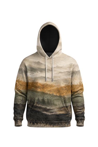 Performance Fleece-Lined Hoodie – Autumn Bugle Call image 6