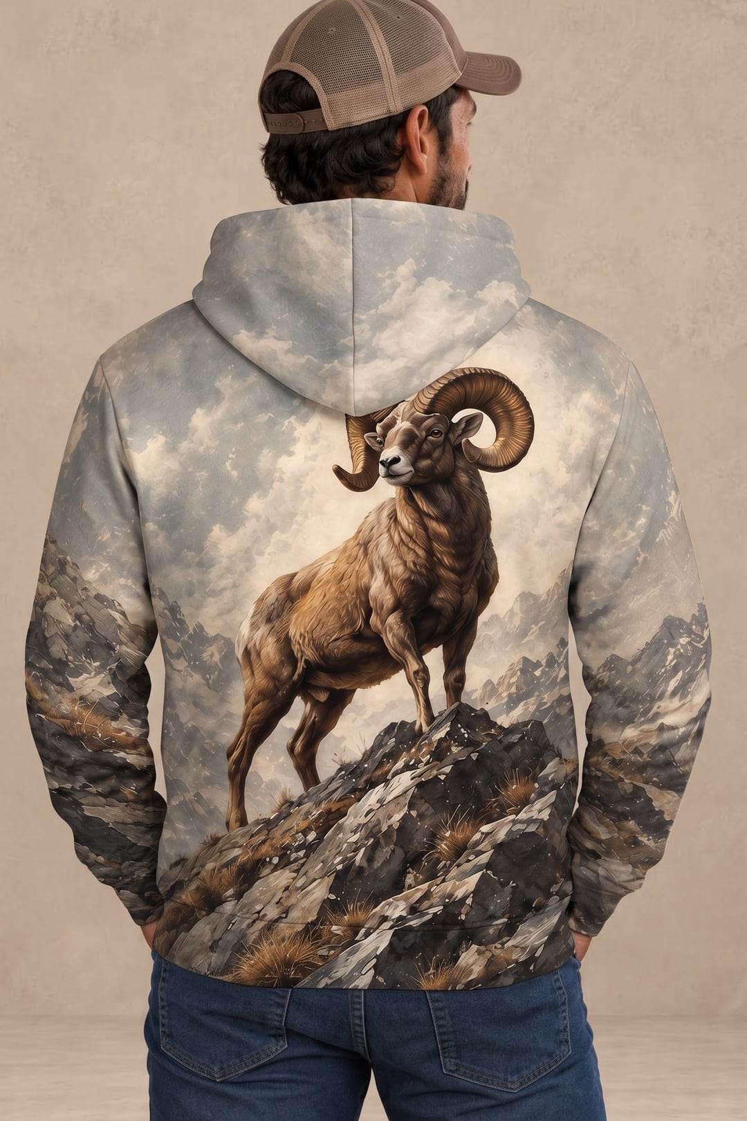 Performance Fleece-Lined Hoodie - Granite Peak Bighorn image 2
