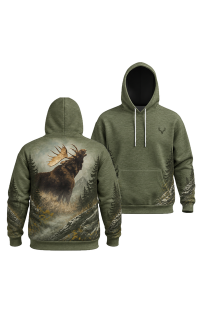 Performance Fleece-Lined Hoodie - Pine Ridge Moose Call image 1