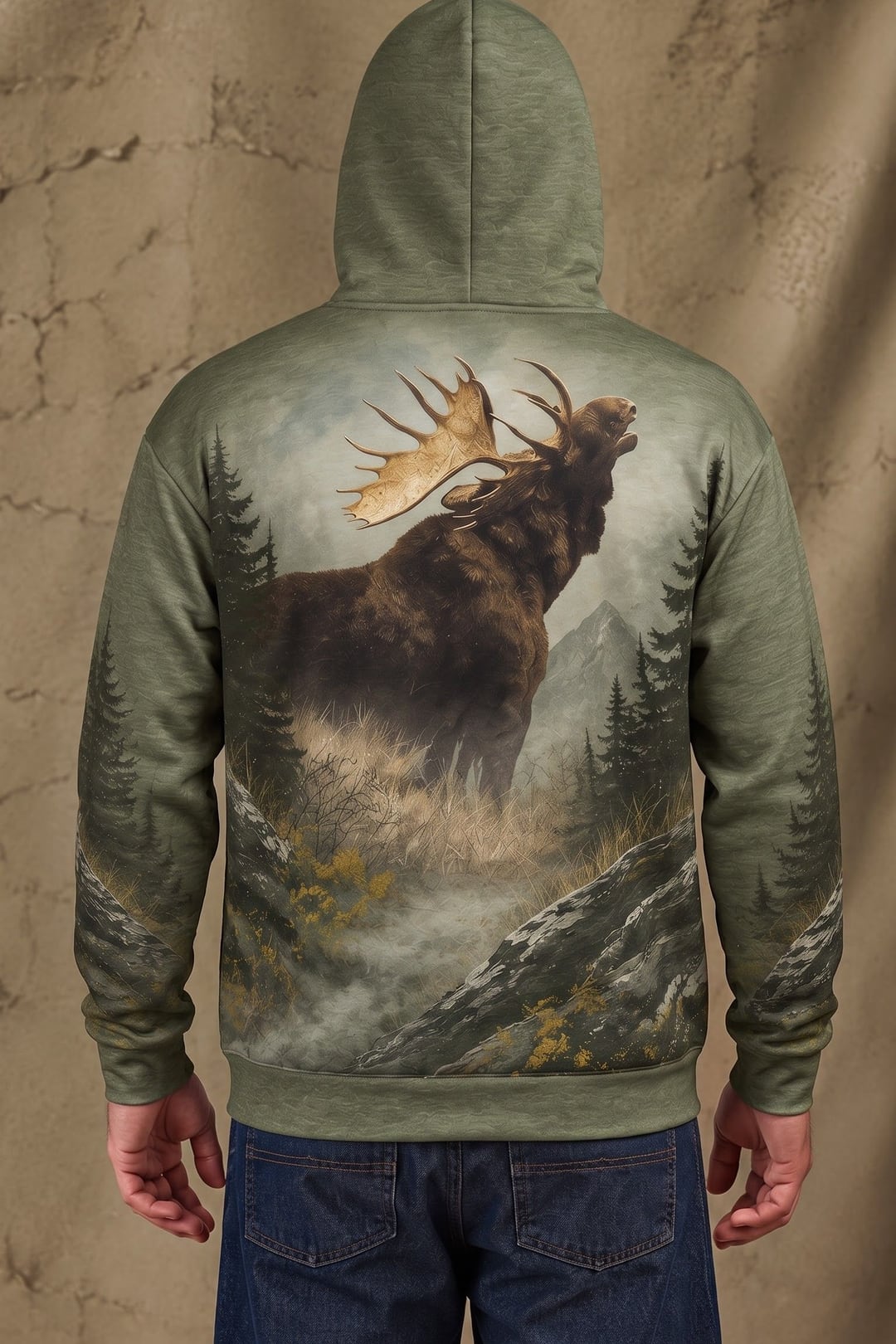 Performance Fleece-Lined Hoodie - Pine Ridge Moose Call image 2