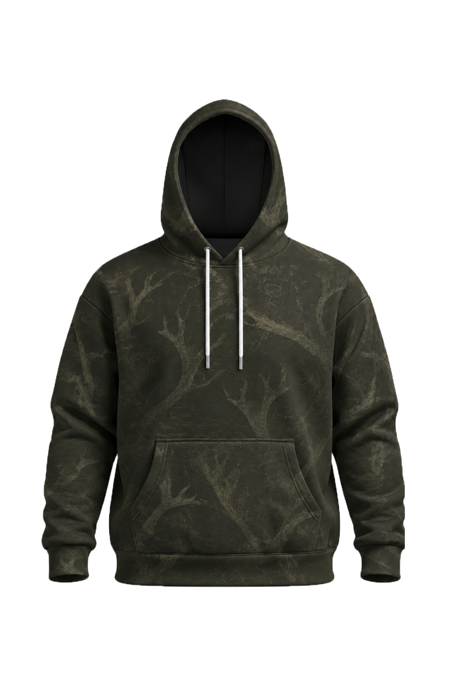 Performance Fleece-Lined Hoodie - Mountain Caribou Migration image 6
