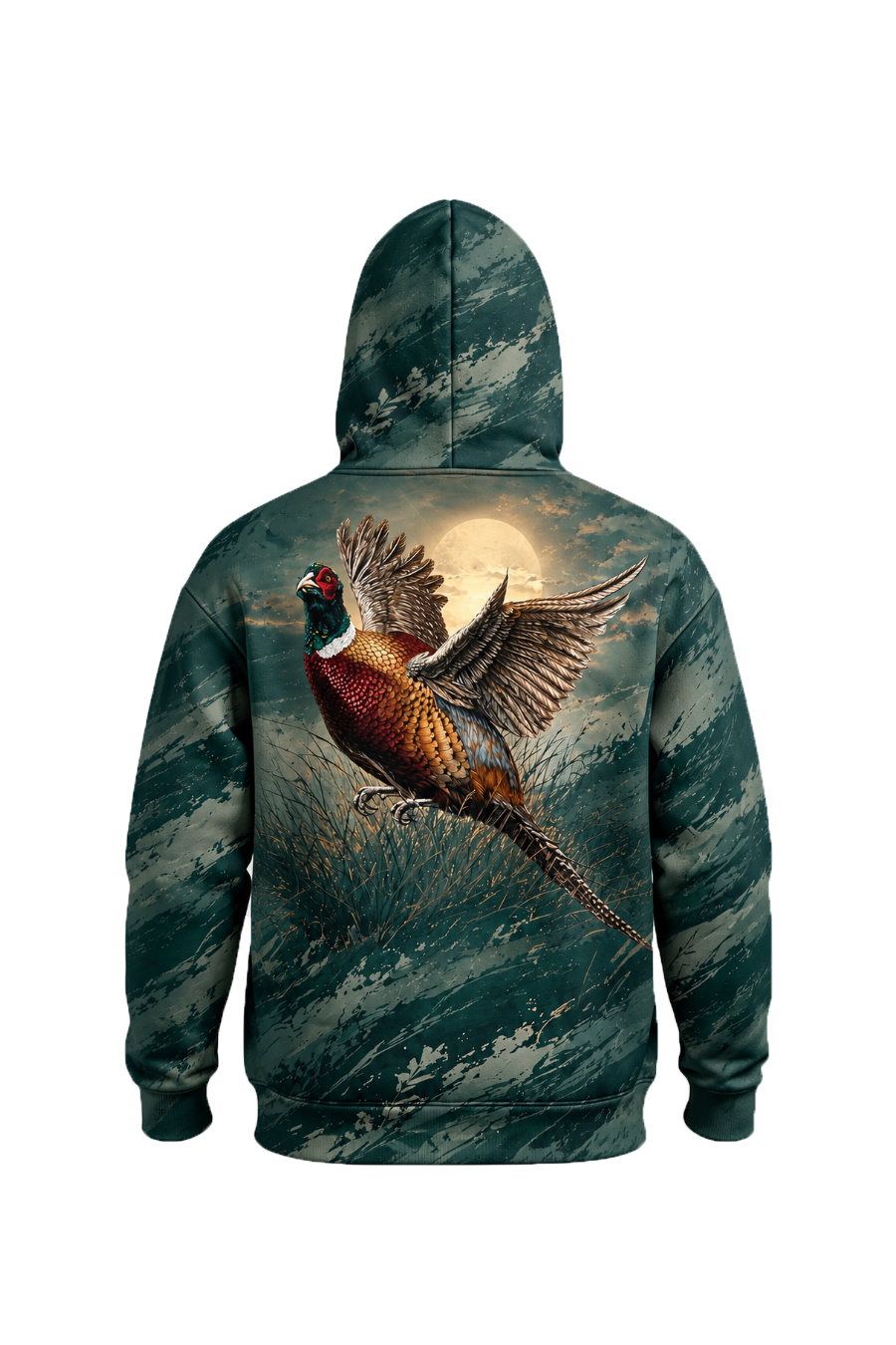Performance Fleece-Lined Hoodie - Midnight Moon Pheasant image 5
