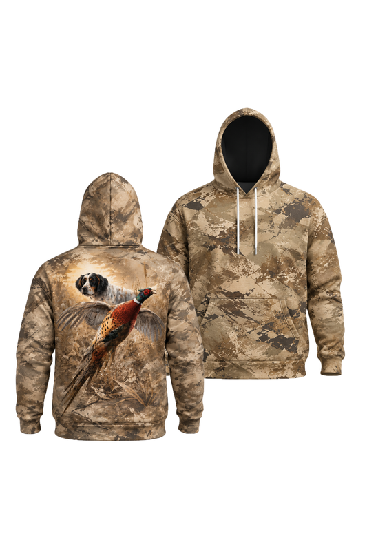 Performance Fleece-Lined Hoodie - Setter Field Pheasant Flush image 1