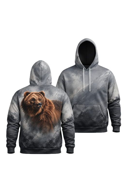 Performance Fleece-Lined Hoodie - Smoky Grizzly Apex - ULS466K image 1