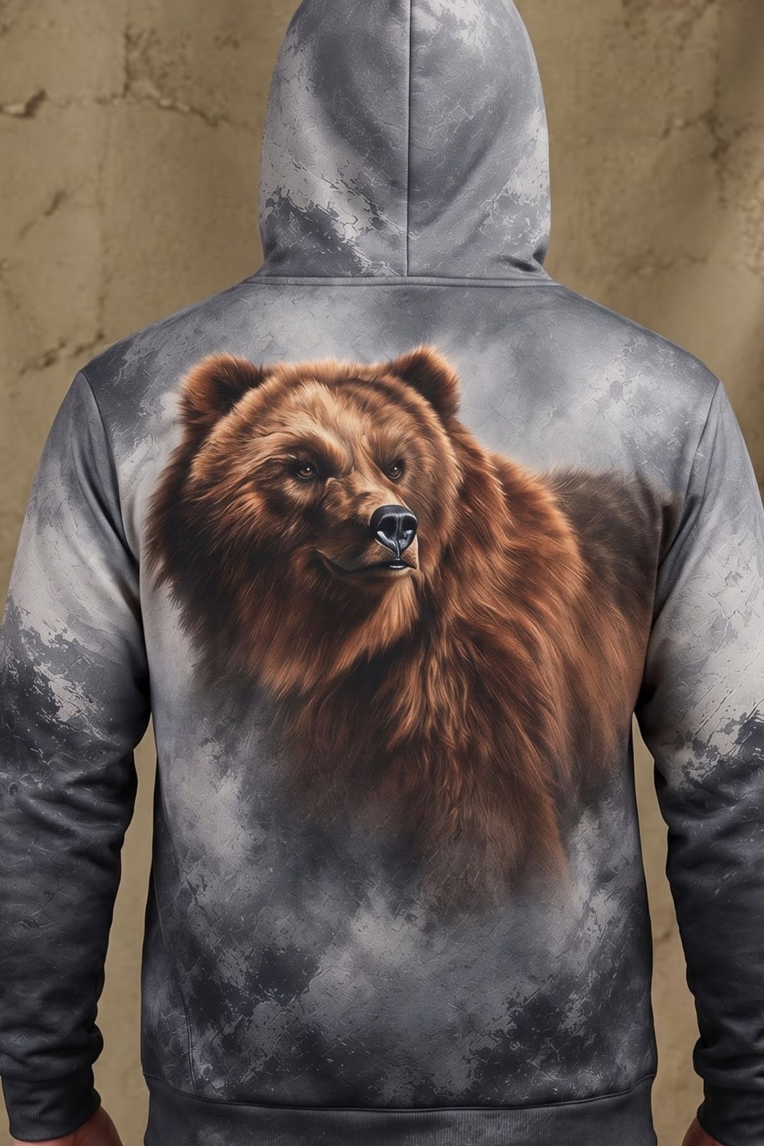 Performance Fleece-Lined Hoodie - Smoky Grizzly Apex - ULS466K image 4
