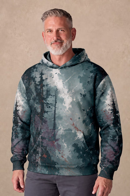Performance Fleece-Lined Hoodie - Shadow Forest Grizzly Fury image 3