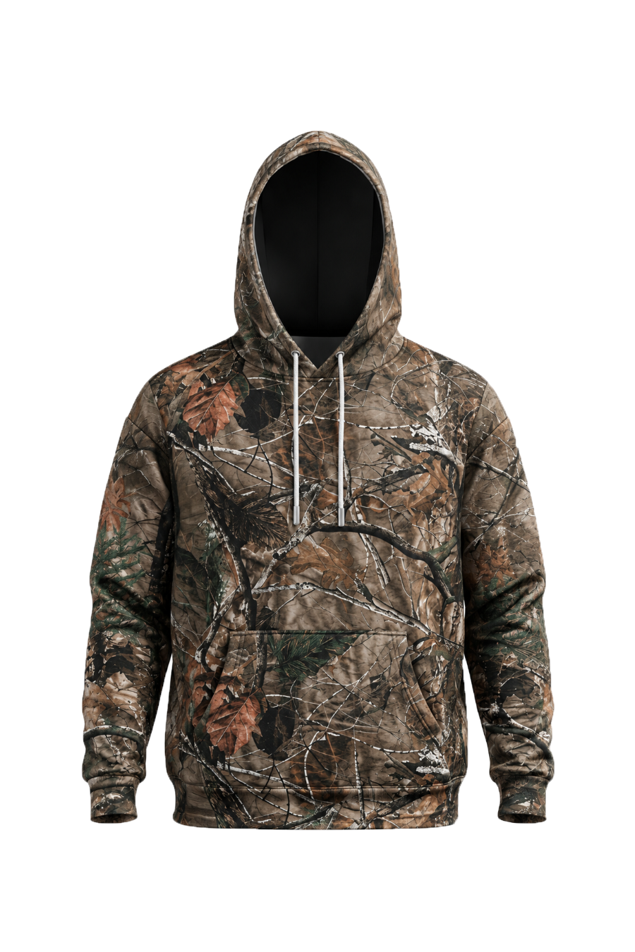 Performance Fleece-Lined Hoodie - Autumn Oak Grizzly Stalke image 6