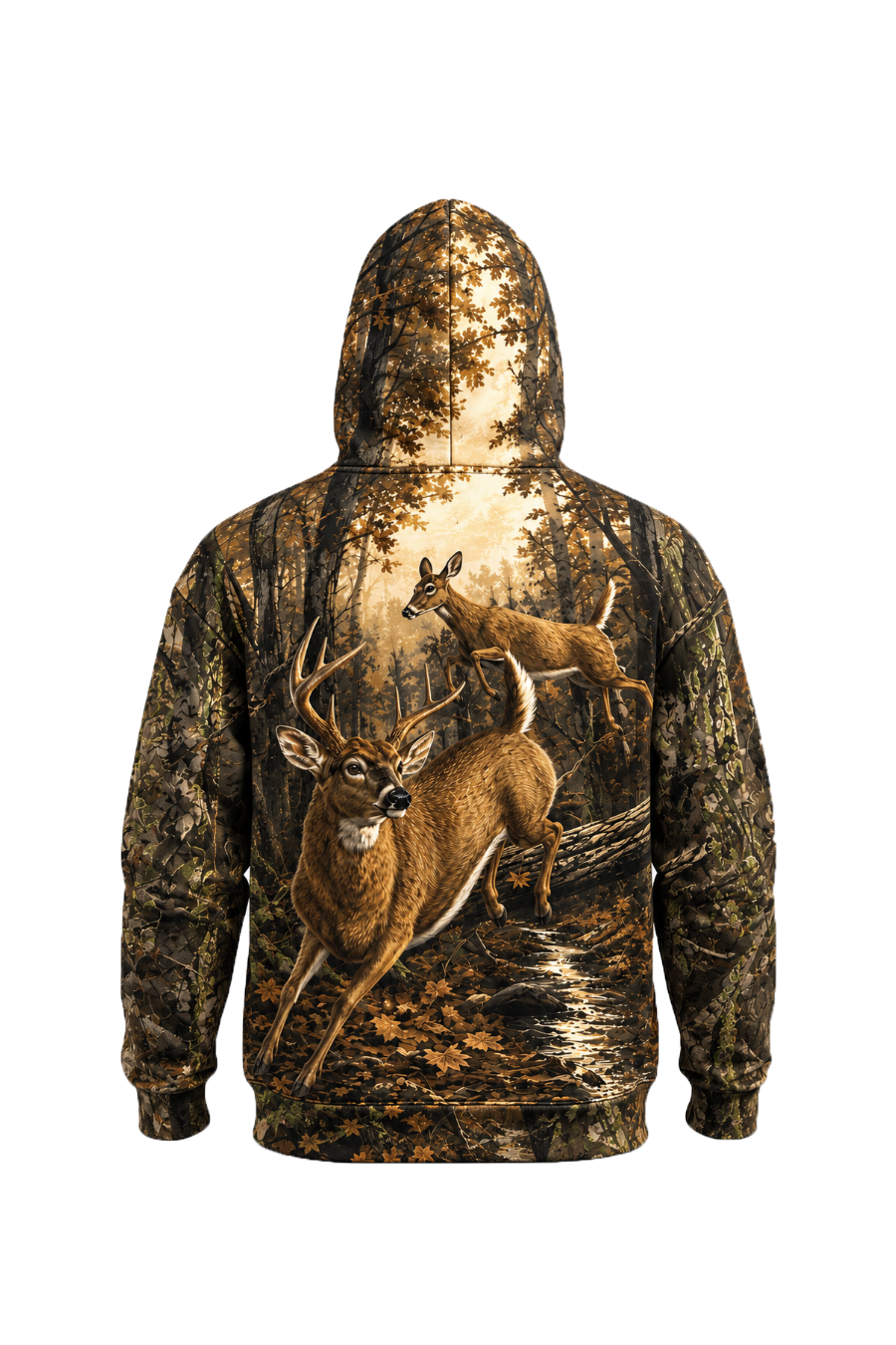 Performance Fleece-Lined Hoodie – Autumn Creek Whitetail Pursuit image 2