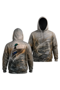 Performance Fleece-Lined Hoodie - Icy Marsh Mallard Splash - ULS476K image 1