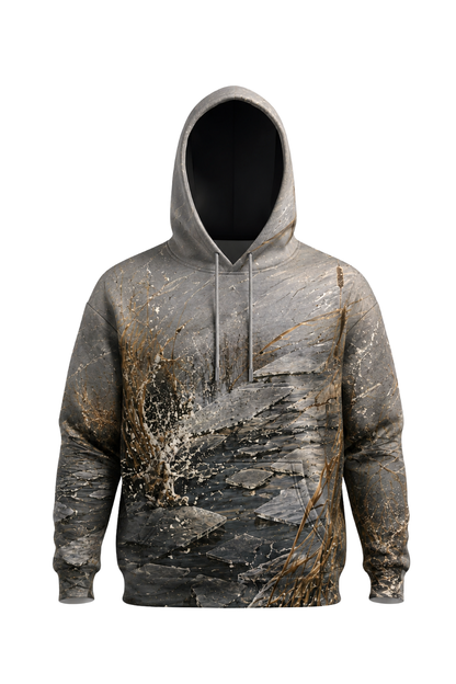 Performance Fleece-Lined Hoodie - Icy Marsh Mallard Splash - ULS476K image 6