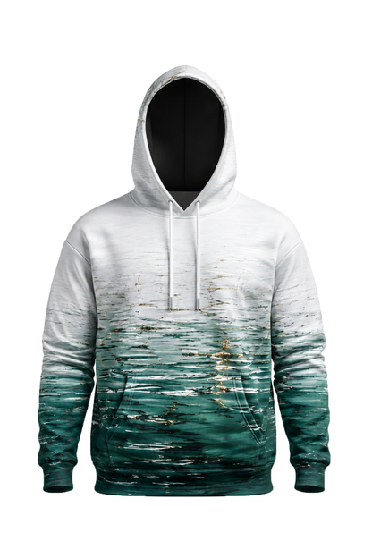 Performance Fleece-Lined Hoodie - Silver Water Mallard Glide image 6