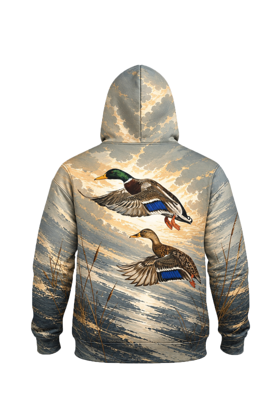 Performance Fleece-Lined Hoodie _–_ Dawn Horizon Mallard Pair image 5