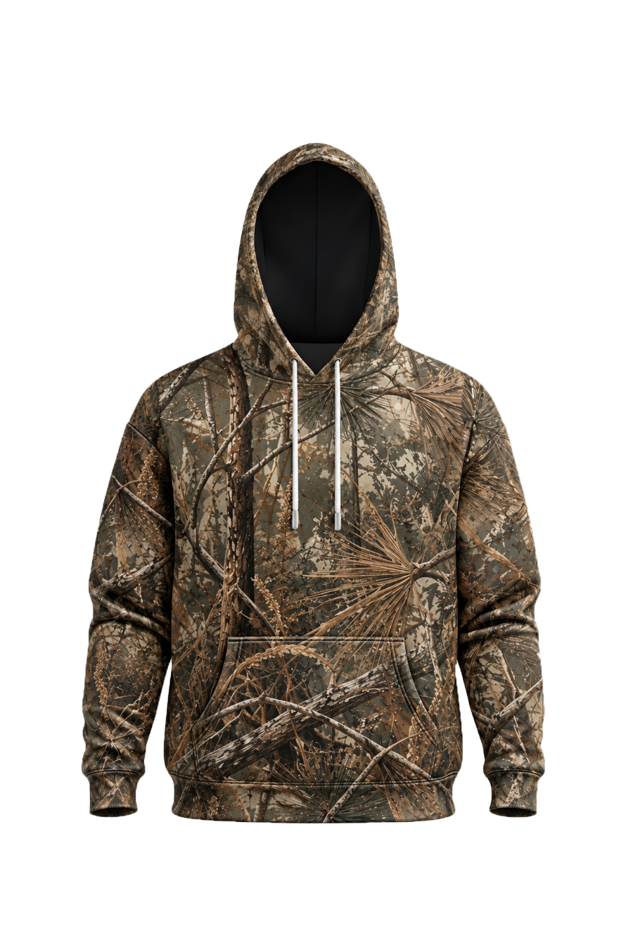 Performance Fleece-Lined Hoodie - Pine Covert Quail Hunt image 6