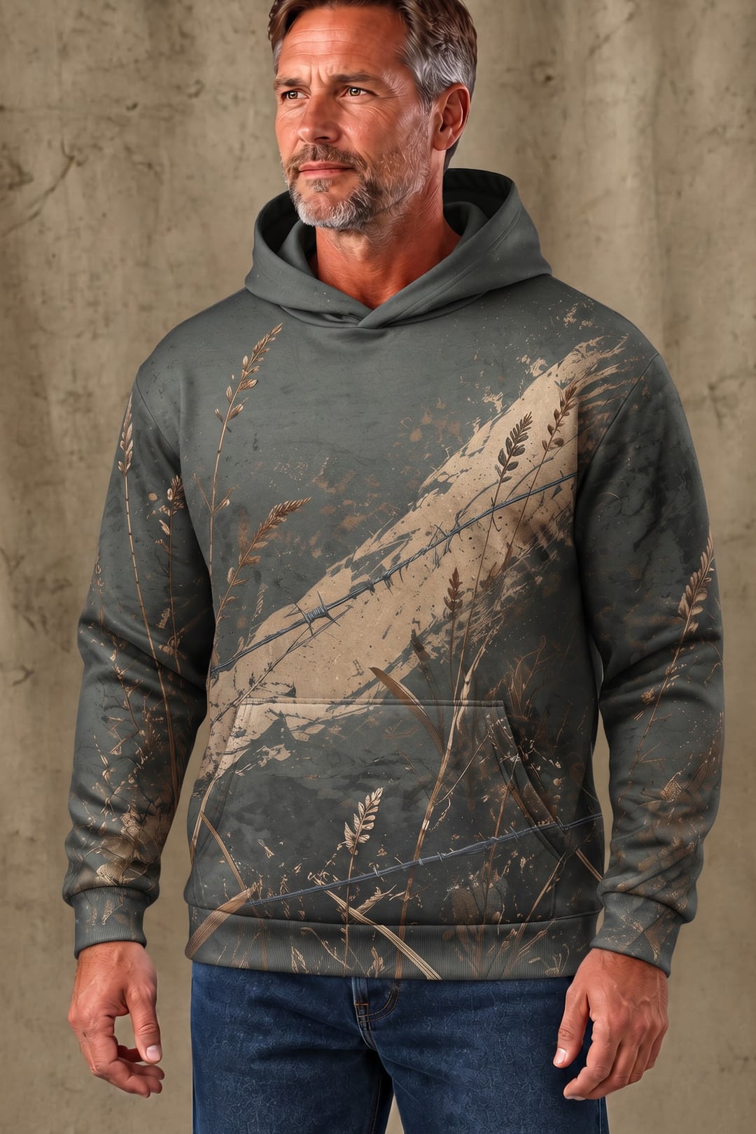 Performance Fleece-Lined Hoodie - Sunset Wire Dove Glide image 3