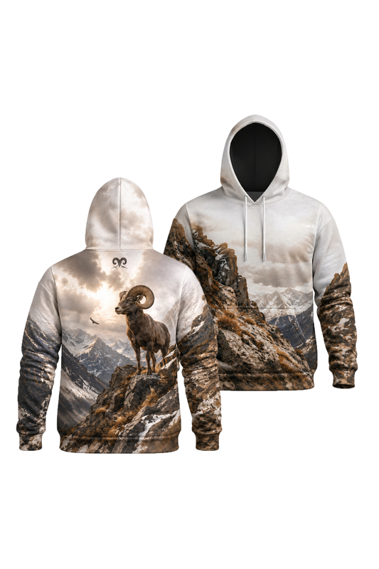Performance Fleece-Lined Hoodie - Alpine Peak Bighorn Monarch - ULS489K image 1