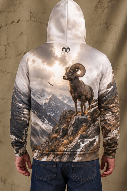 Performance Fleece-Lined Hoodie - Alpine Peak Bighorn Monarch - ULS489K image 2