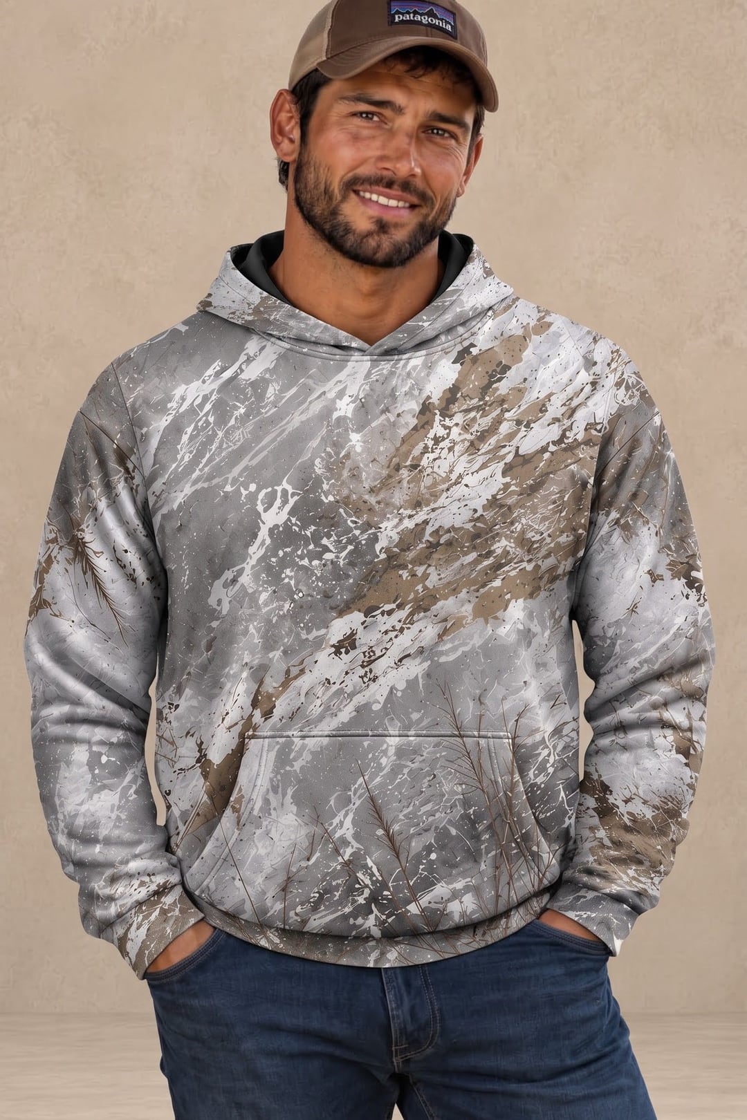Performance Fleece-Lined Hoodie - Frozen Timber Pheasant Call image 3