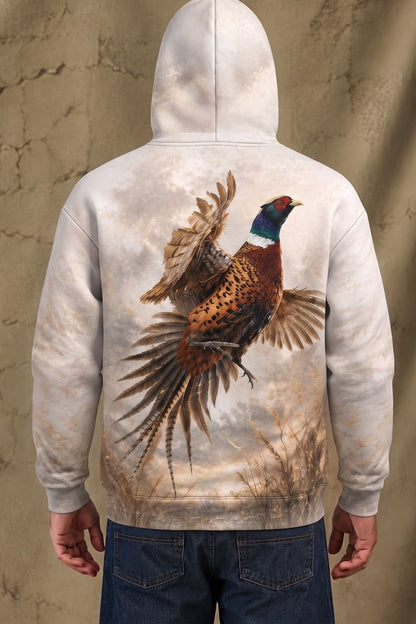 Performance Fleece-Lined Hoodie - Misty Prairie Pheasant Soar image 2
