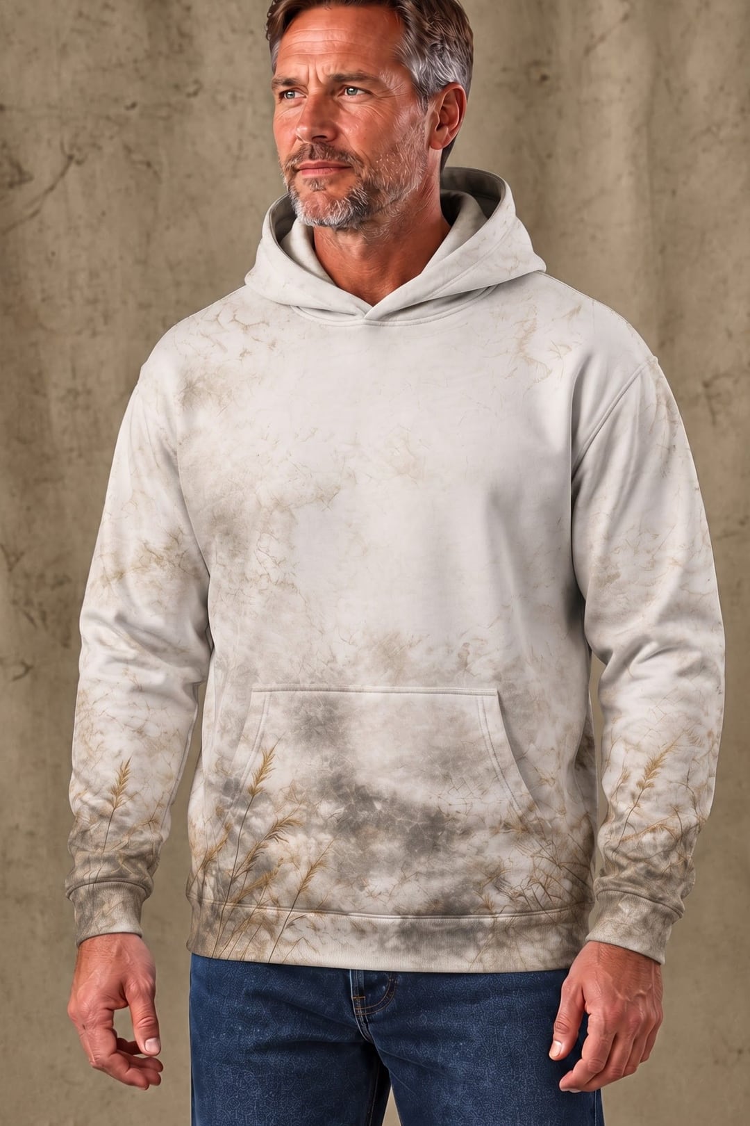 Performance Fleece-Lined Hoodie - Misty Prairie Pheasant Soar image 3