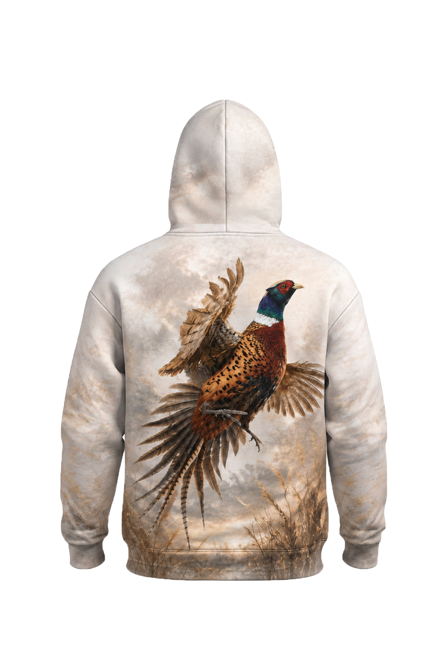 Performance Fleece-Lined Hoodie - Misty Prairie Pheasant Soar image 5