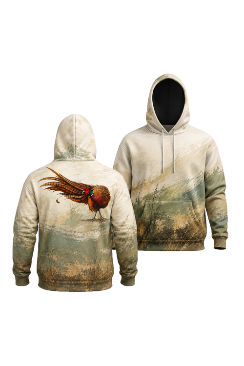 Performance Fleece-Lined Hoodie - Sage Brush Pheasant Stride image 1