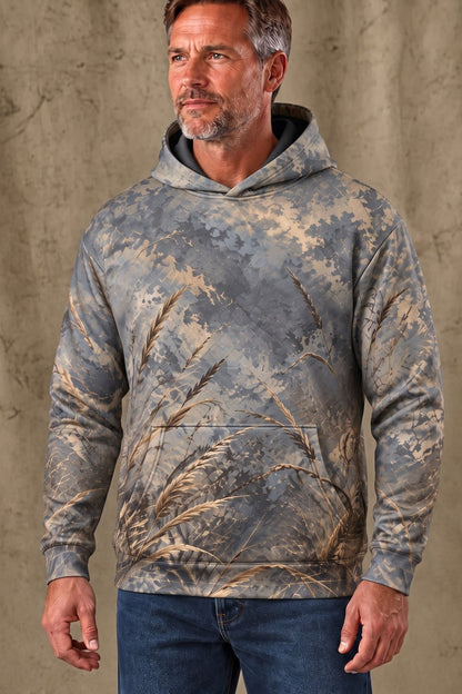 Performance Fleece-Lined Hoodie – Prairie Ember Pheasant Flight image 3